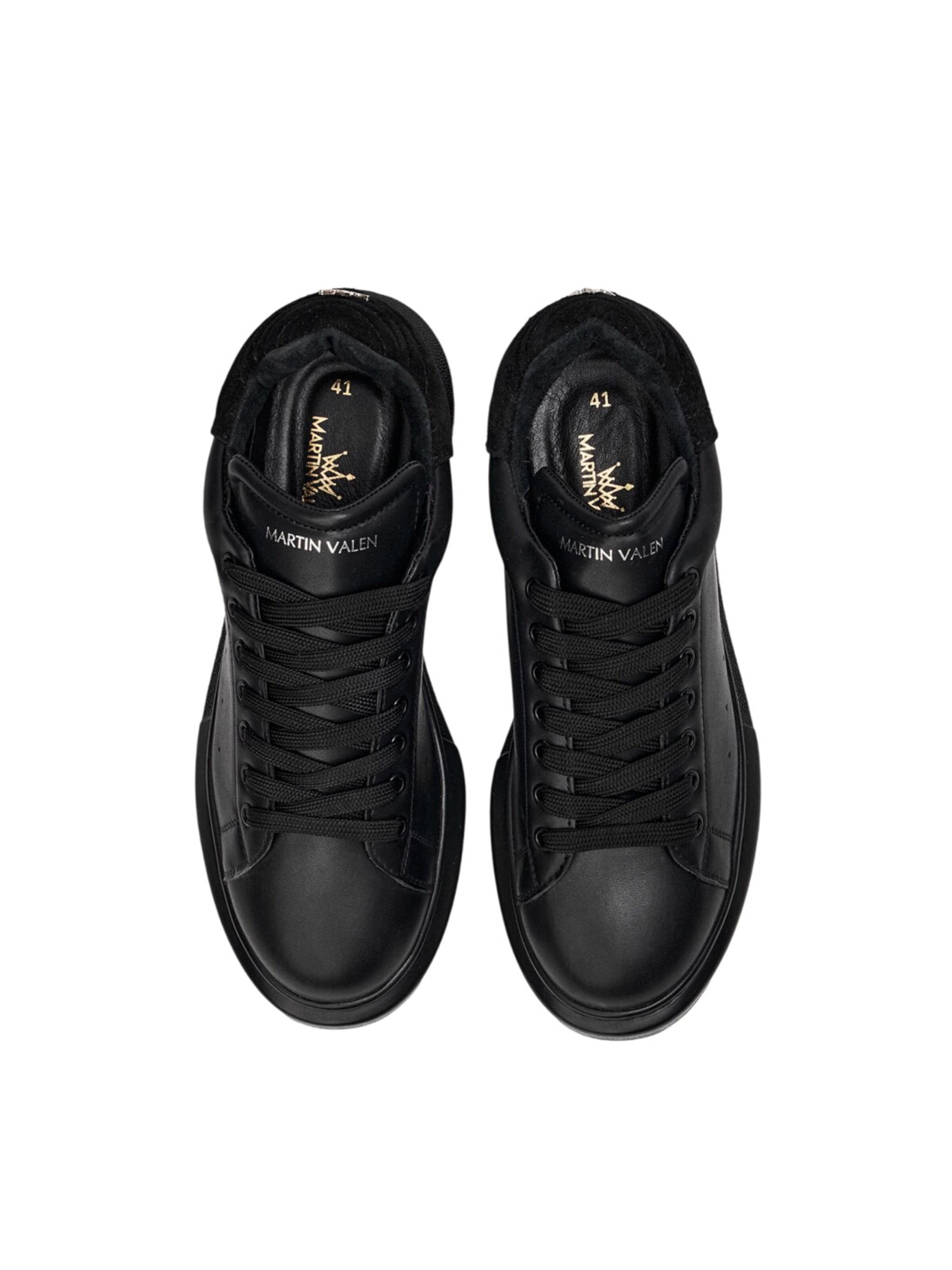 Baskets basses MARTIN VALEN en noir