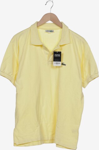 LACOSTE Button Up Shirt in XS in Beige: front