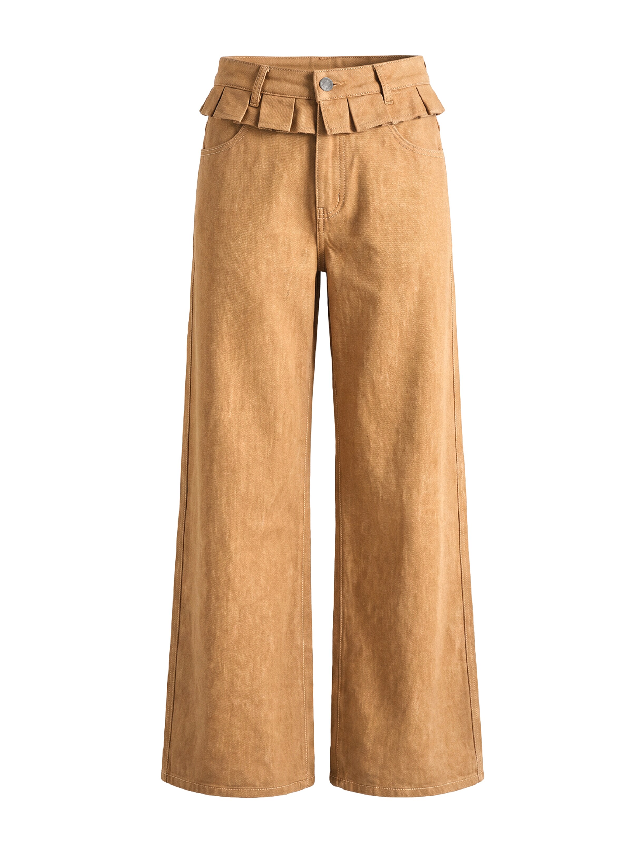 Imily Bela Loosefit Jeans i grøn: forside