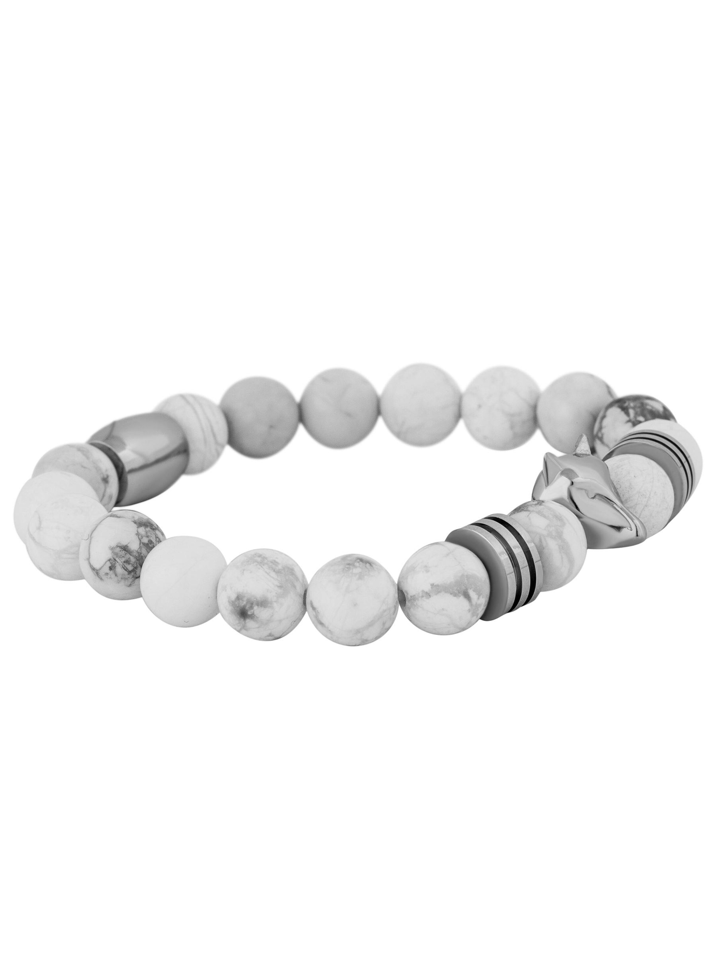 Akitsune Bracelet 'Obsidius' in White