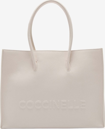 Coccinelle - Bolso de mano 'COCCINELLE MYRTHA' en blanco: frente