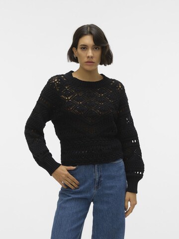 Pull-over VERO MODA en noir : devant