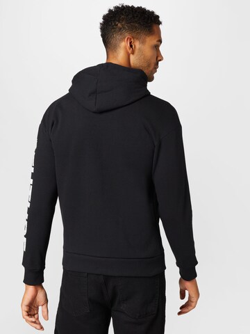 juoda JACK & JONES Megztinis be užsegimo 'Mono'