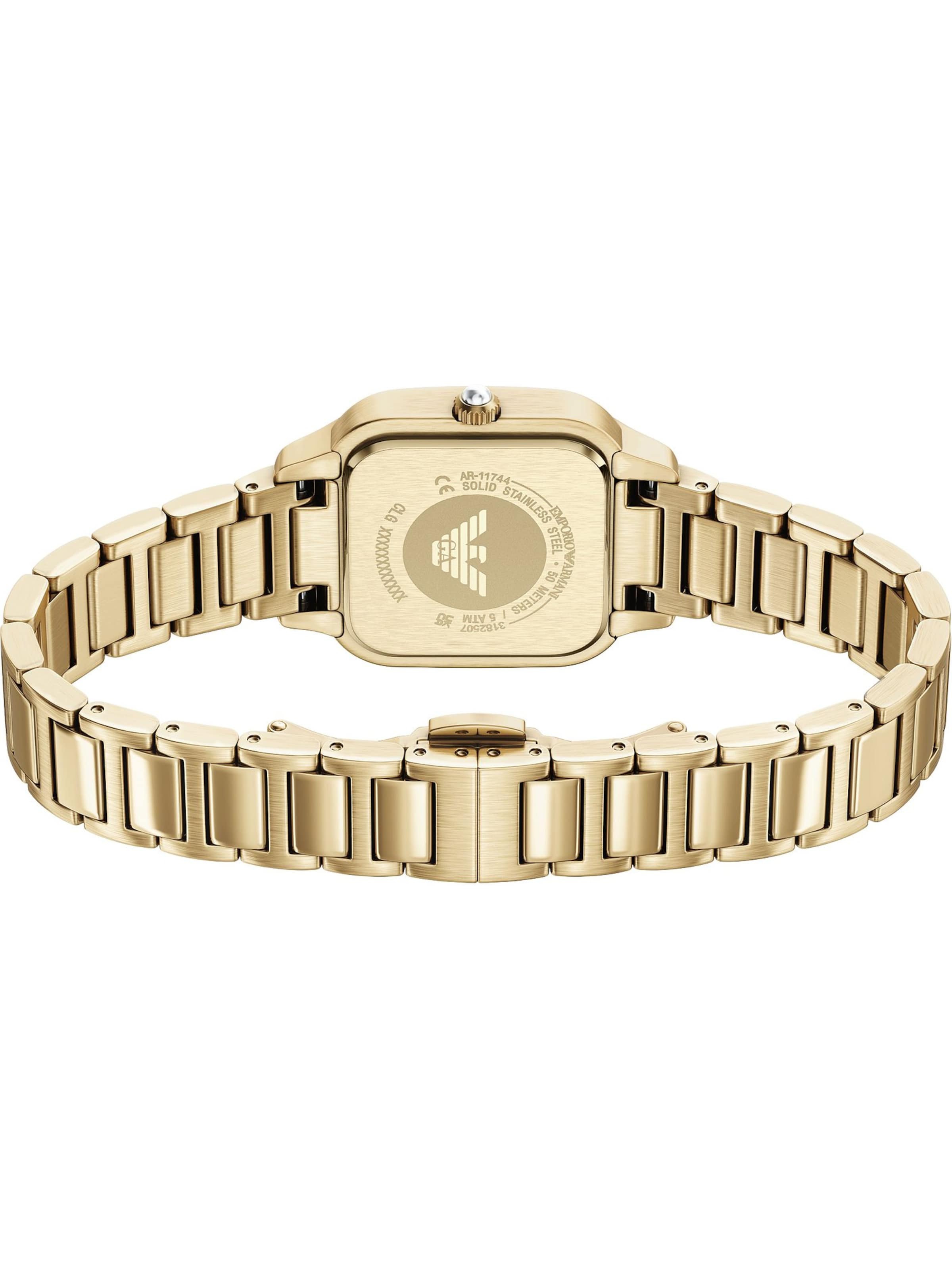 Emporio Armani Analoguhr in Gold