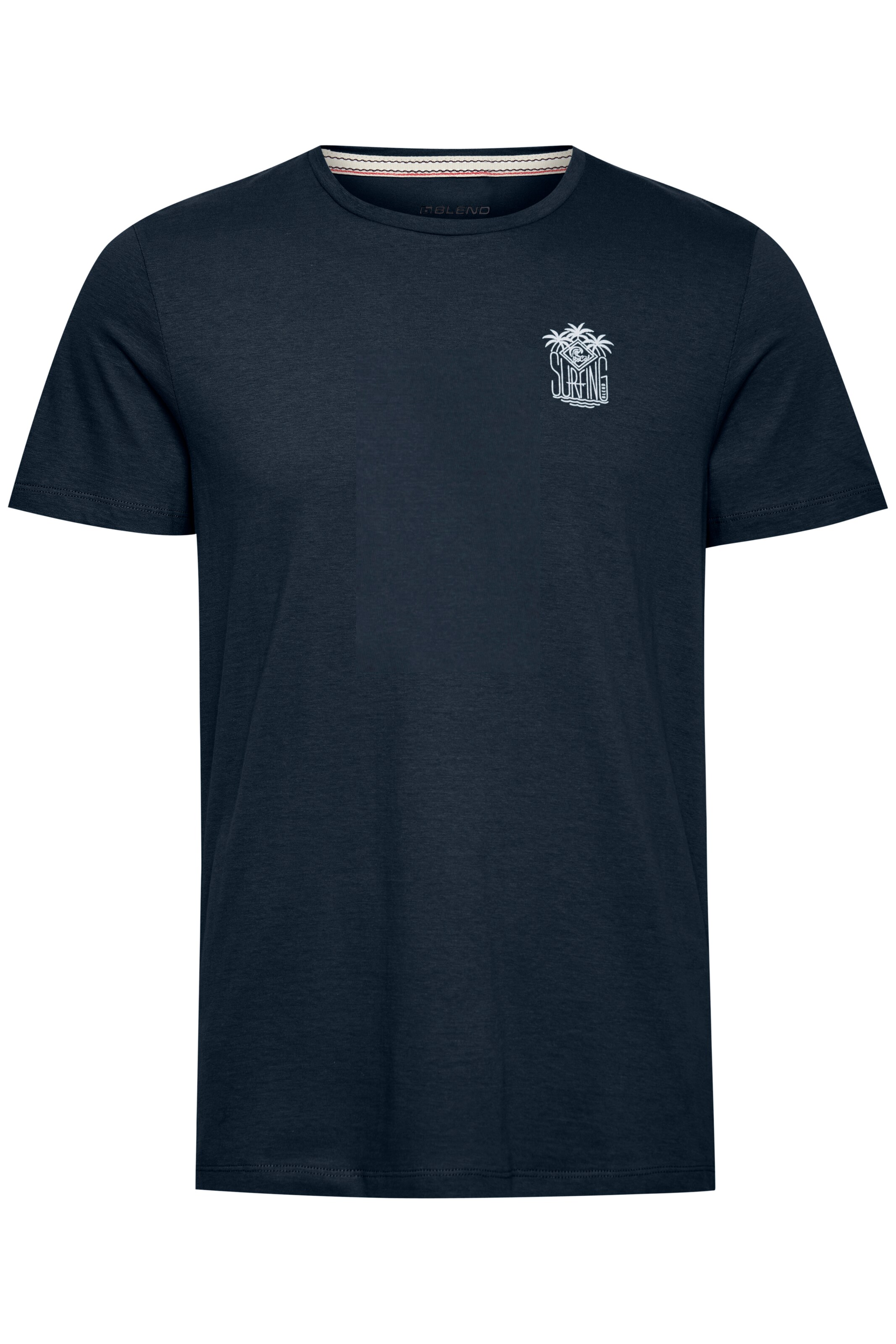 BLEND - Camisa 'Camillo' em azul: frente