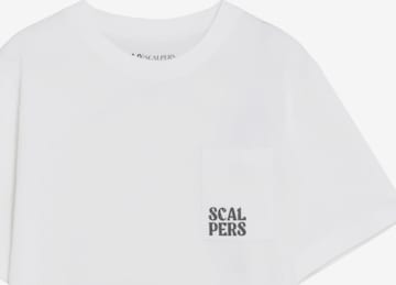 Scalpers Toiminnallinen paita ' ' värissä valkoinen: etupuoli