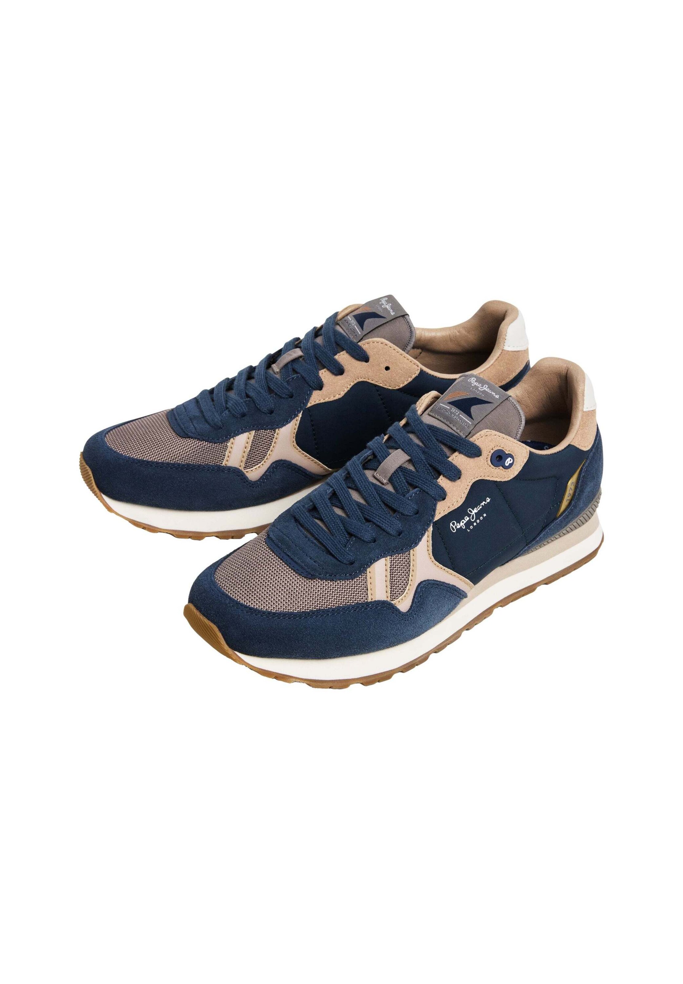 Baskets basses 'Brit City' Pepe Jeans en bleu