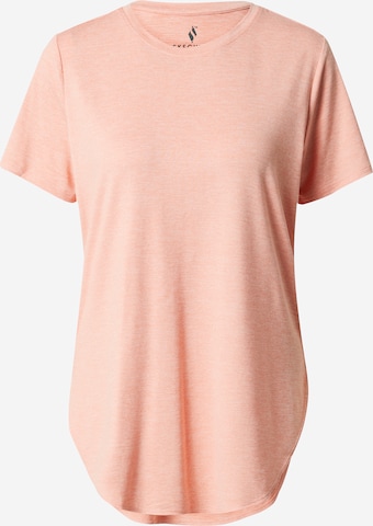 SKECHERS Functioneel shirt in Oranje: voorkant