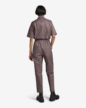 G-Star RAW Jumpsuit in Lila