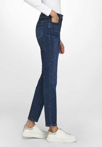 Basler Slimfit Jeans 'Julienne' in Blauw