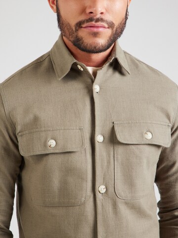 JACK & JONES Comfort fit Srajca | zelena barva