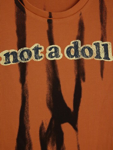 Desigual Koszulka w kolorze brązowy