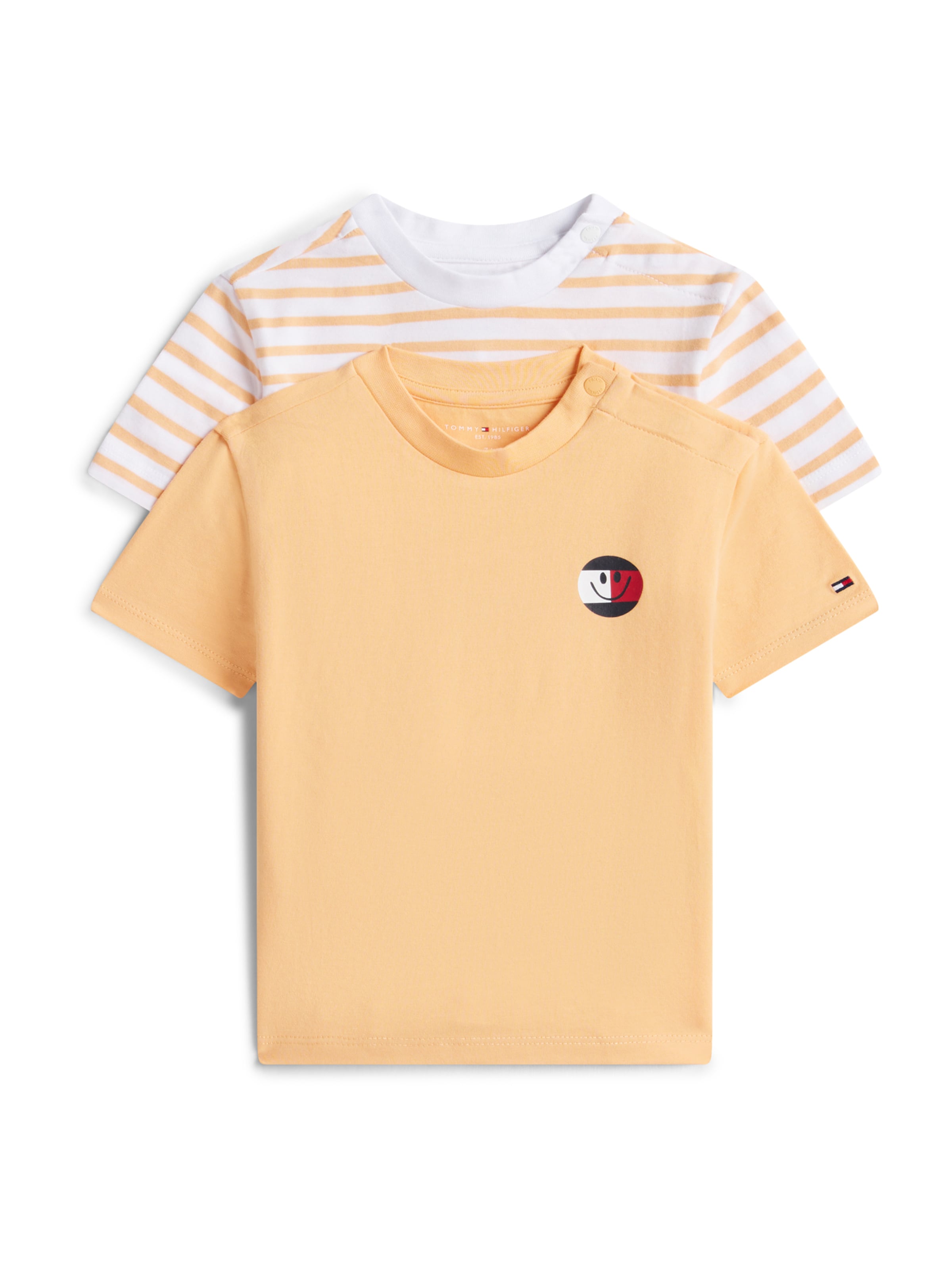 TOMMY HILFIGER Póló - narancs: elől