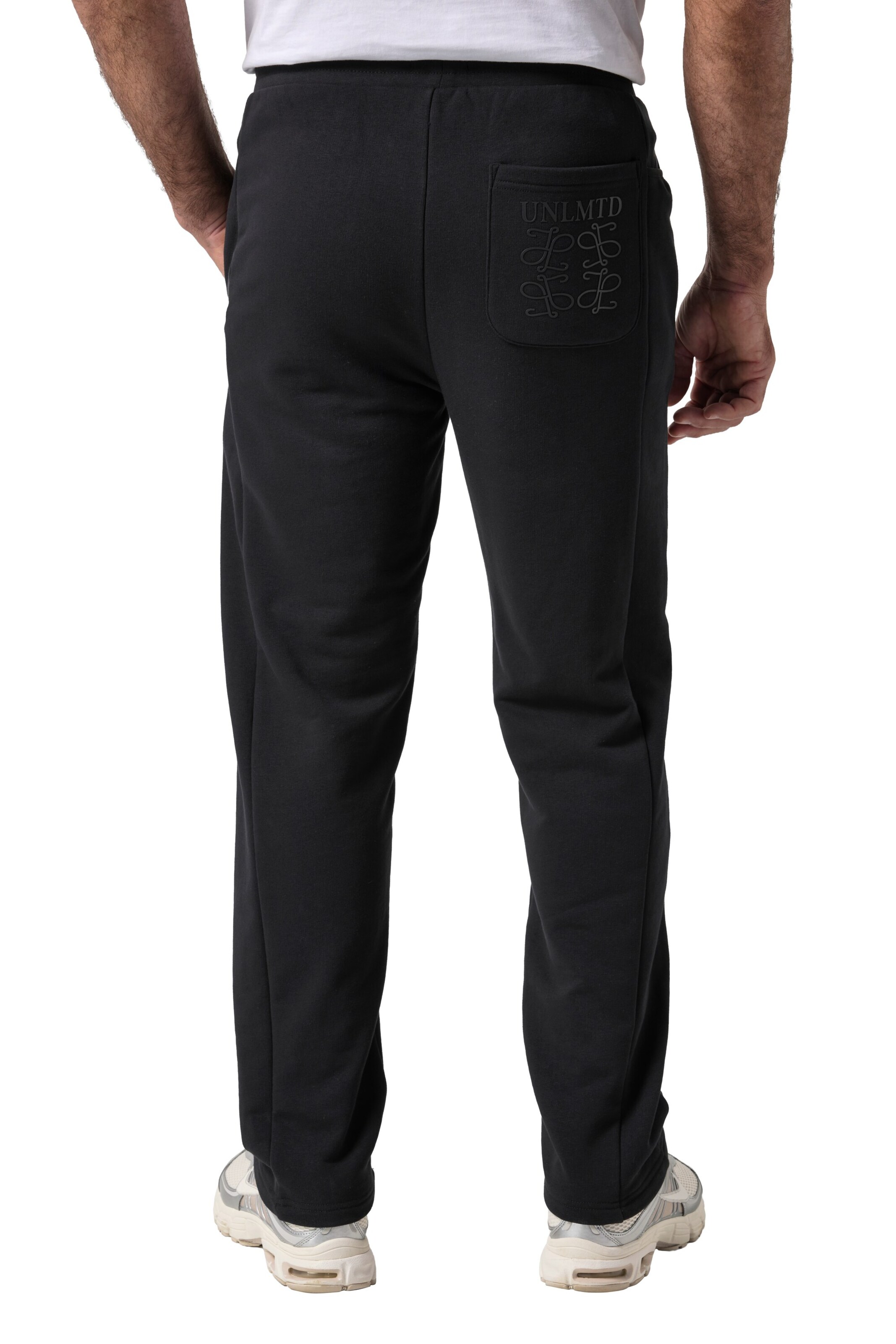 JAY-PI Regular Trousers in Black