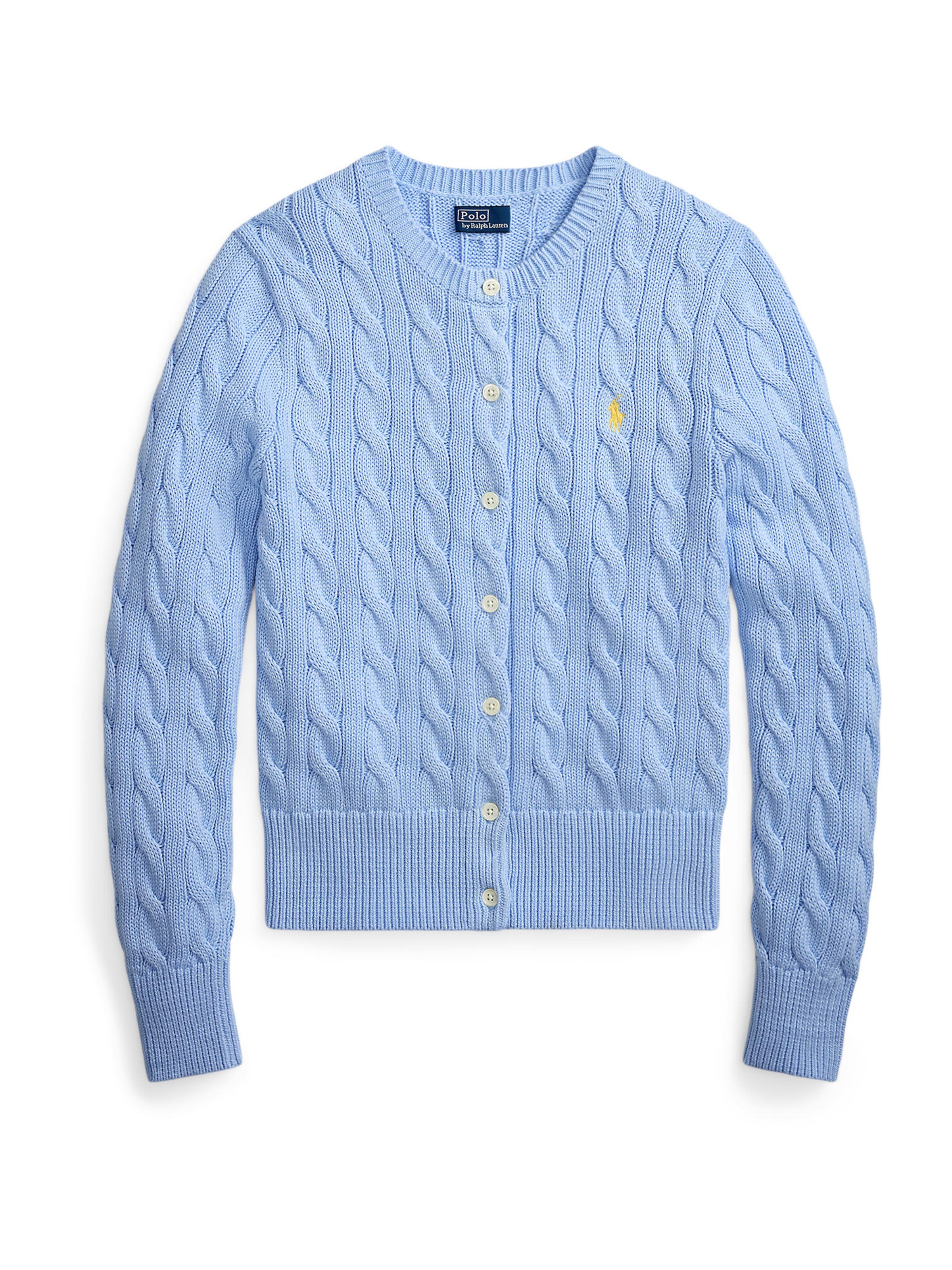 Cardigan Polo Ralph Lauren en bleu : devant