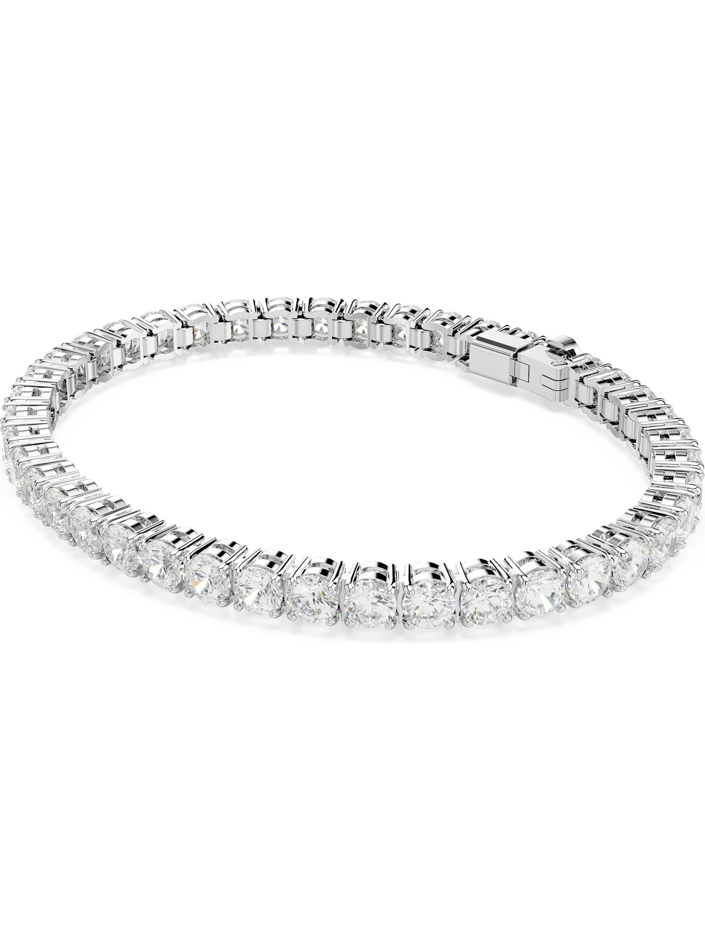 Swarovski Armband in Silber: Vorderseite