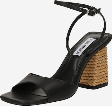 Sandales 'ROZLYN-T' STEVE MADDEN en noir : devant