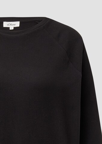 s.Oliver Sweatshirt in Zwart