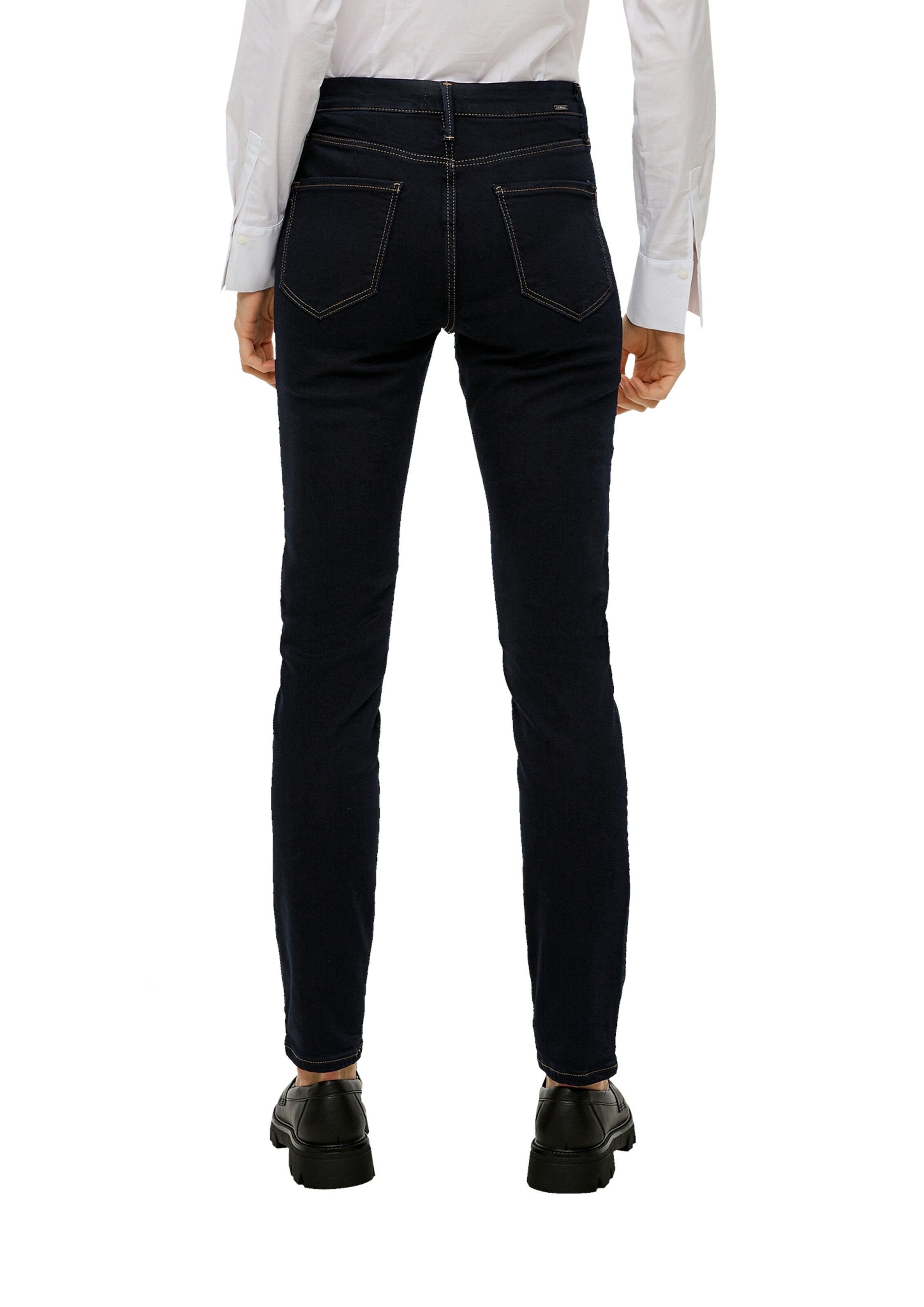 s.Oliver BLACK LABEL Skinny Jeans 'Betsy' in Blauw