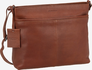 Sac à bandoulière 'Antique Avery Casey' Burkely en marron : devant
