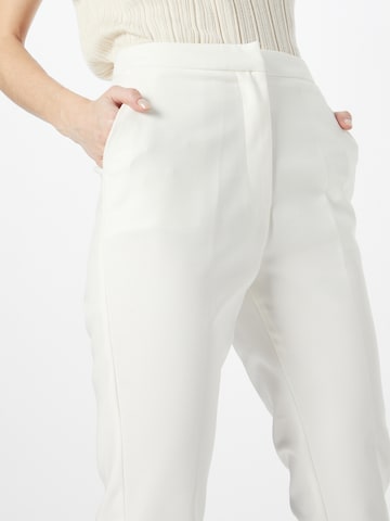 Karen Millen - regular Pantalón de pinzas en beige