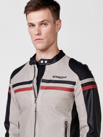 KOROSHI Between-season jacket in White