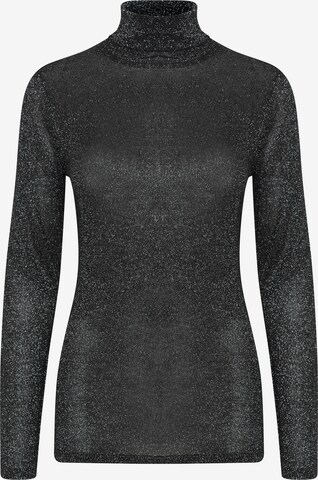ICHI Sweter 'TORONTO' w kolorze czarny: przód