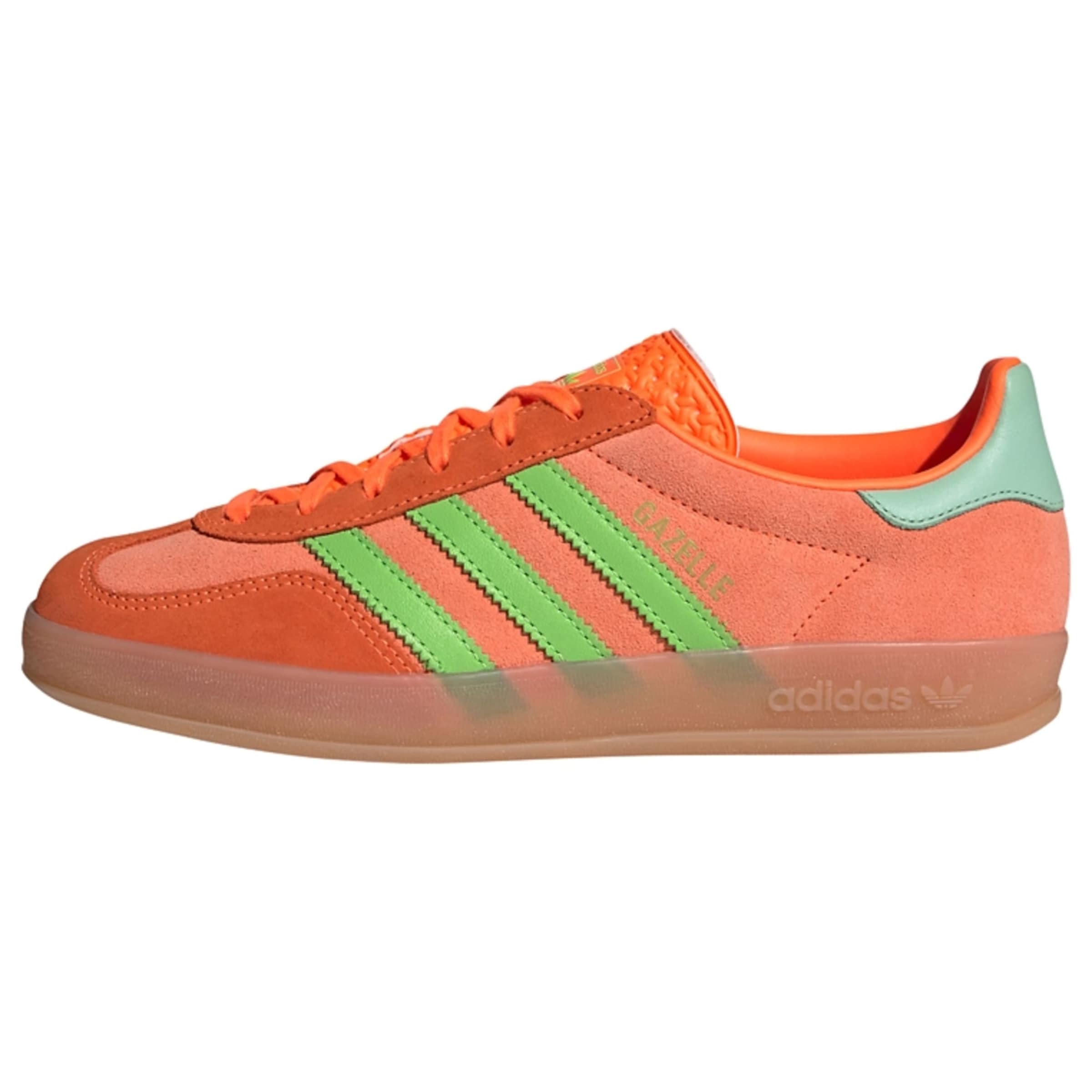 ADIDAS ORIGINALS Platform trainers 'Gazelle' in Orange: front