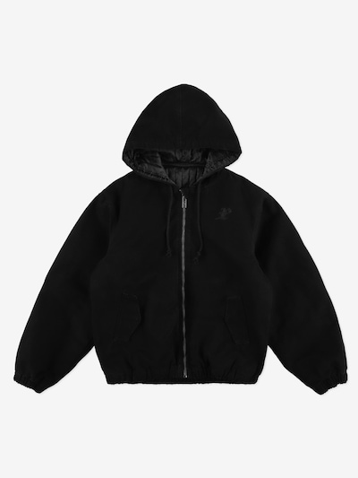 Prosto Winterjacke in schwarz, Produktansicht