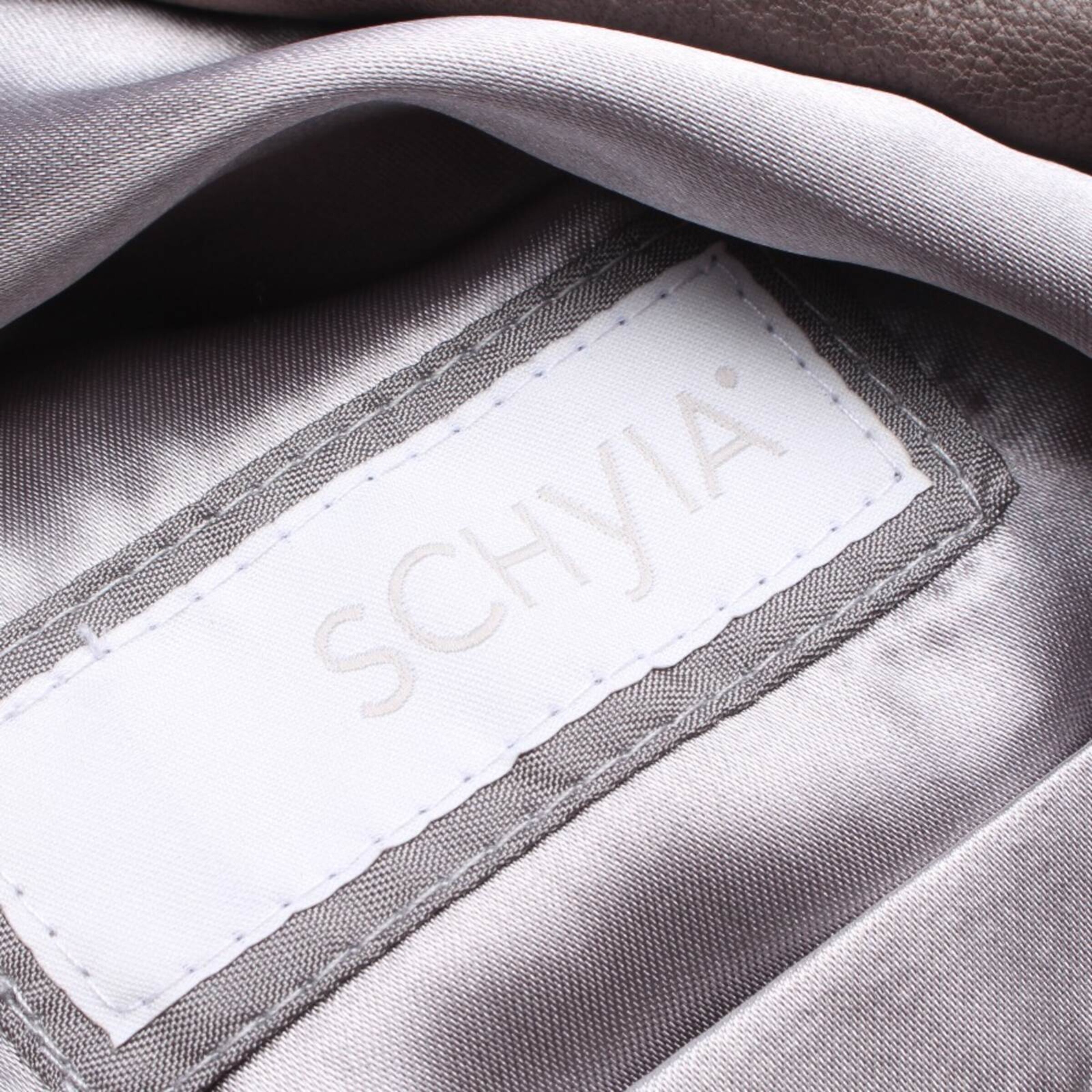 Schyia Lederjacke / Ledermantel S in Braun