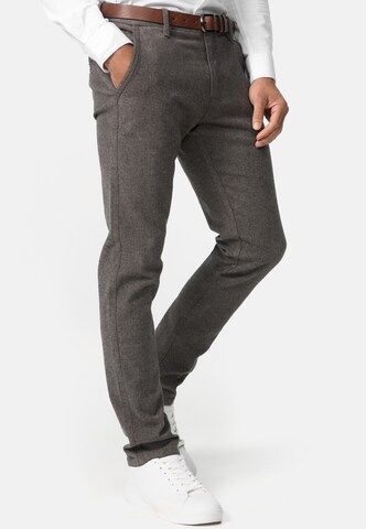 Regular Pantalon chino INDICODE JEANS en gris
