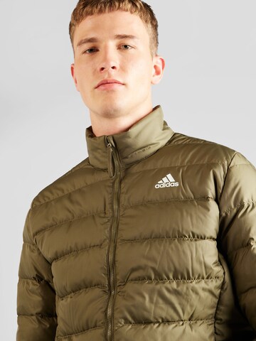 ADIDAS SPORTSWEAR Athletic Jacket 'Essentials' in Grey