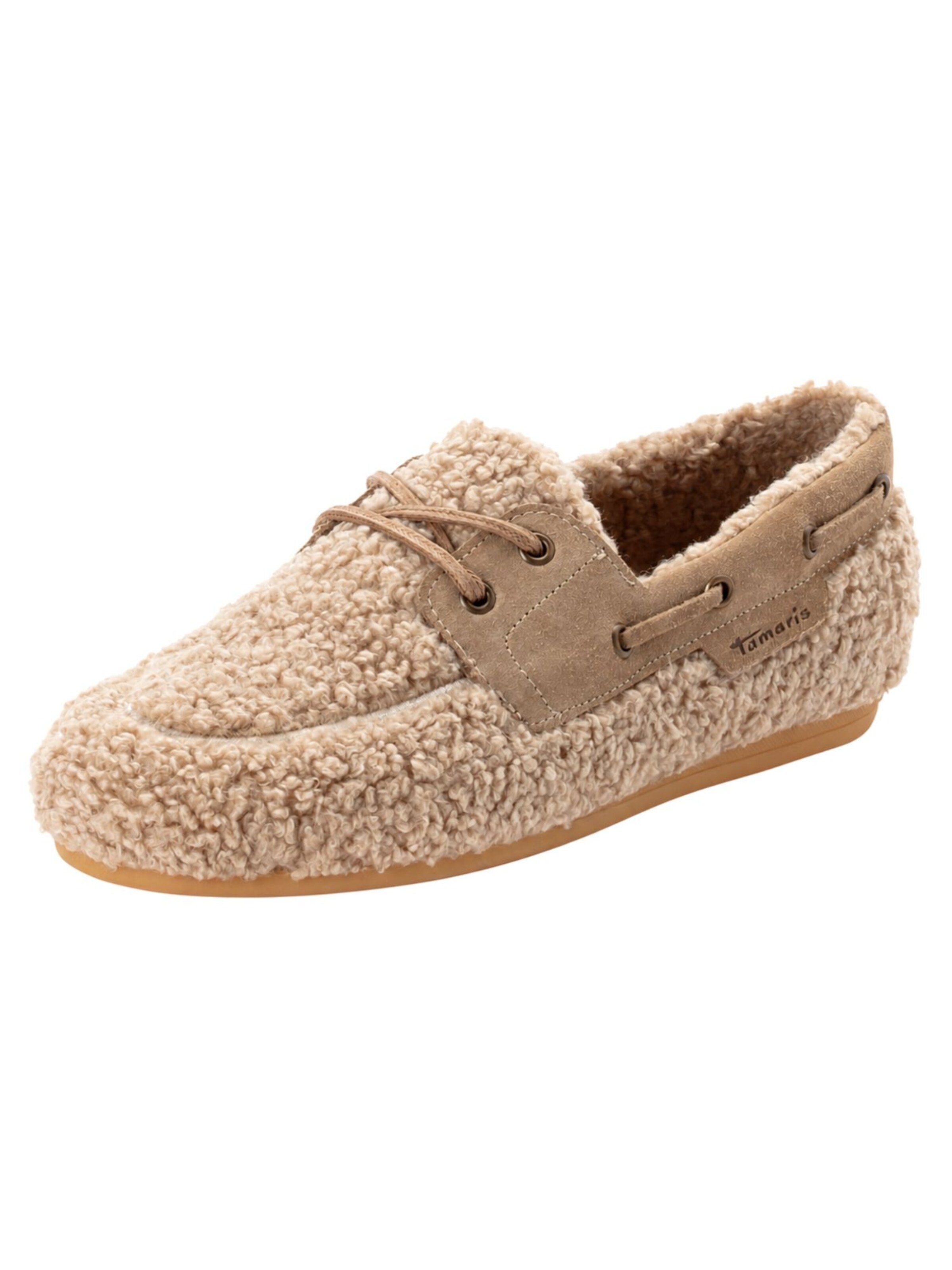 Mocassin Tamaris en beige : devant