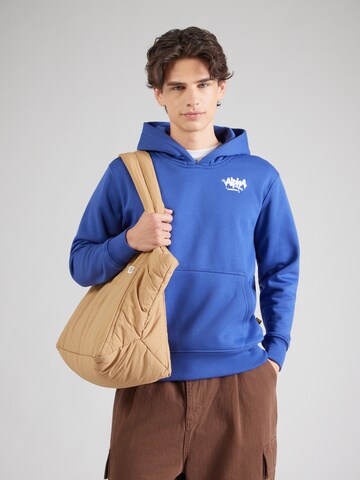 ALPHA INDUSTRIES Majica | modra barva