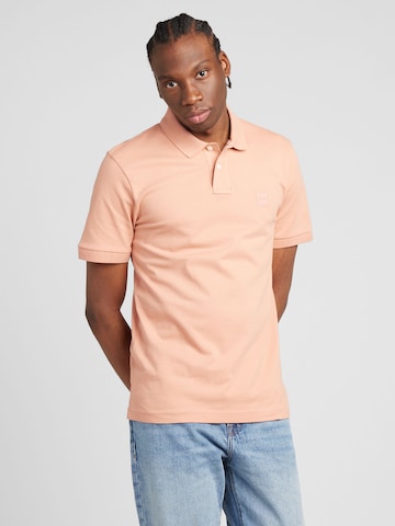 BOSS Orange Poloshirt 'Passenger' in Pink: predná strana