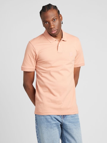 BOSS Poloshirt 'Passenger' in Pink: predná strana