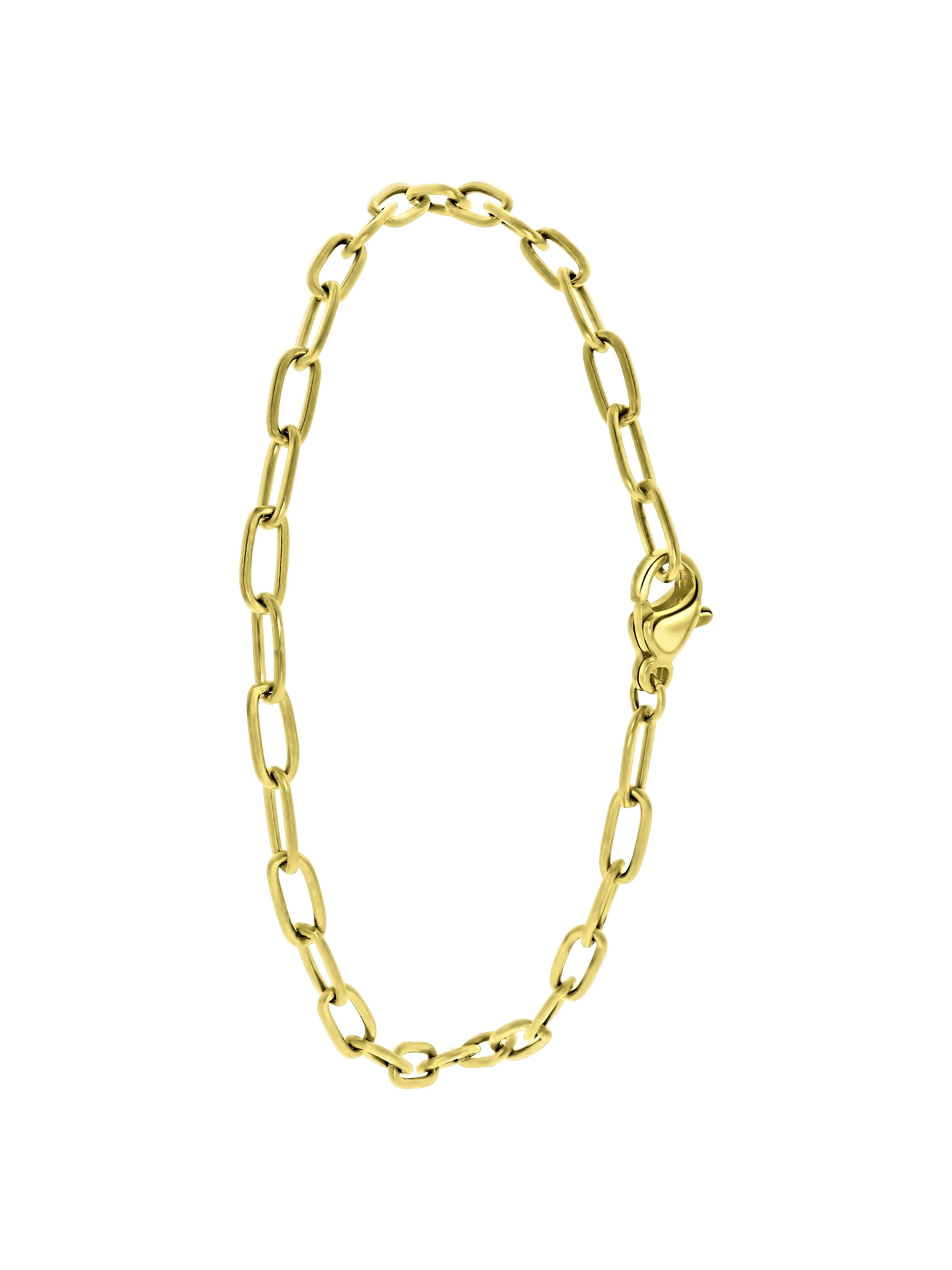 Lucardi Bracelet 'Freya ' in Gold: front