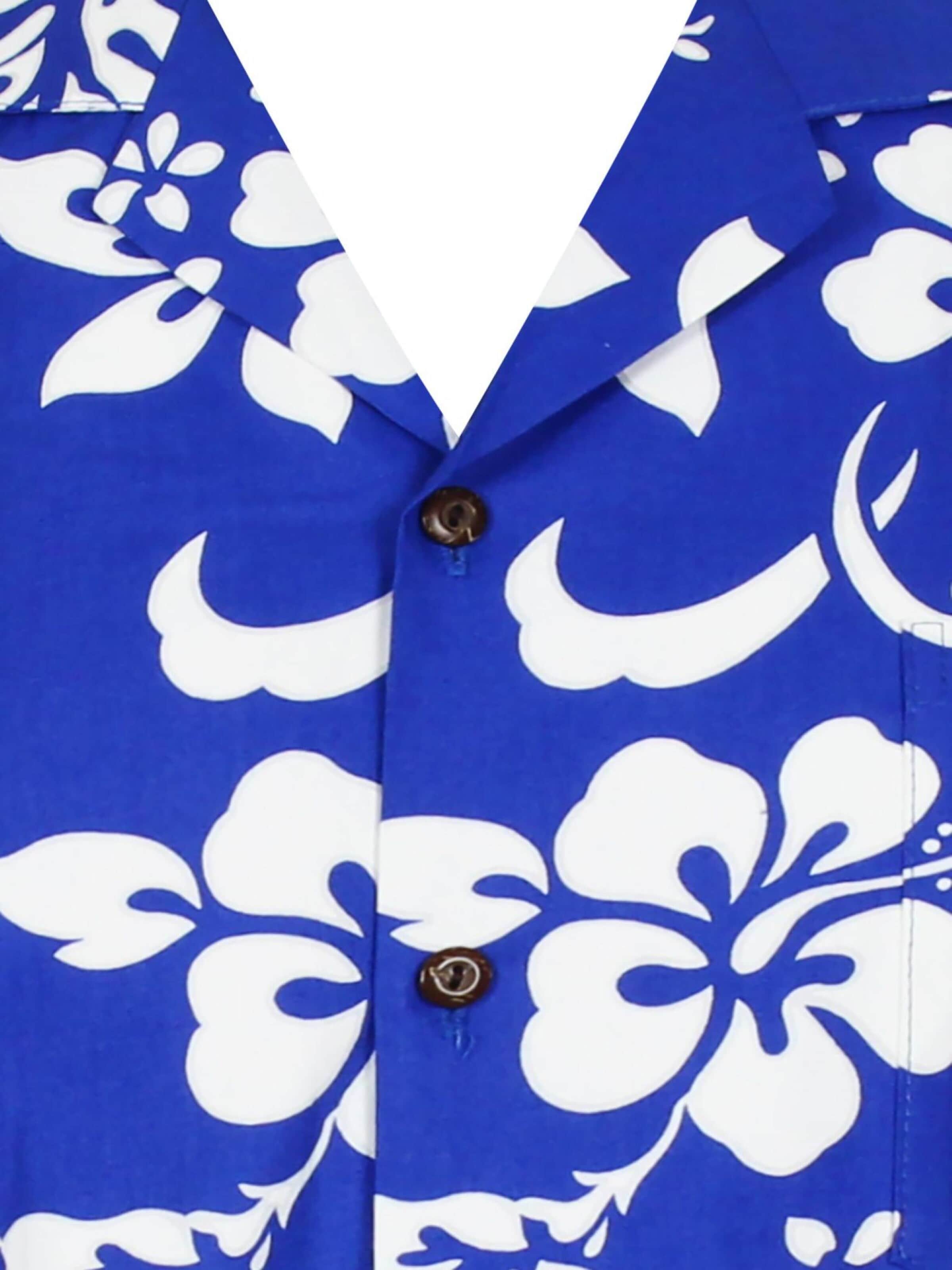 KY's Regular fit Button Up Shirt '81' in Blue