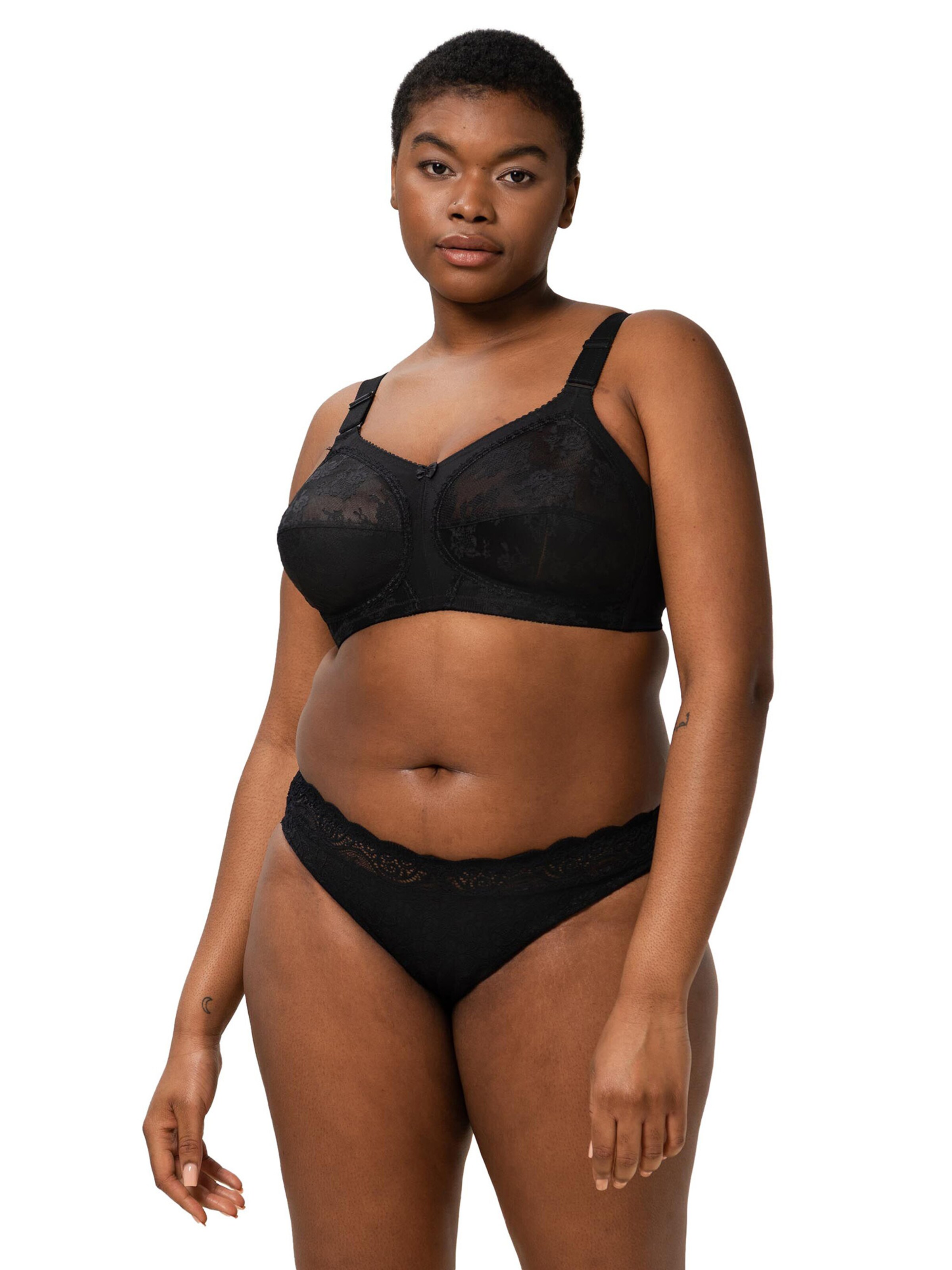 TRIUMPH Bügelloser BH ' Doreen ' in Schwarz