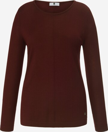Anna Aura Sweater in Red: front
