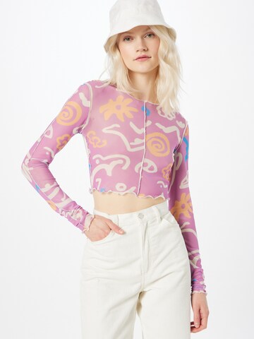 Monki Shirt in Pink: front