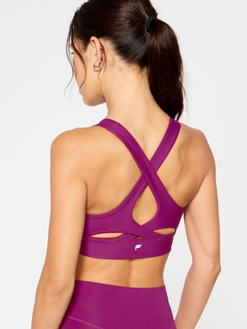 Fabletics High Support Sport-BH 'NO-BOUNCE HIGH IMPACT SPORTS BRA' in Lila