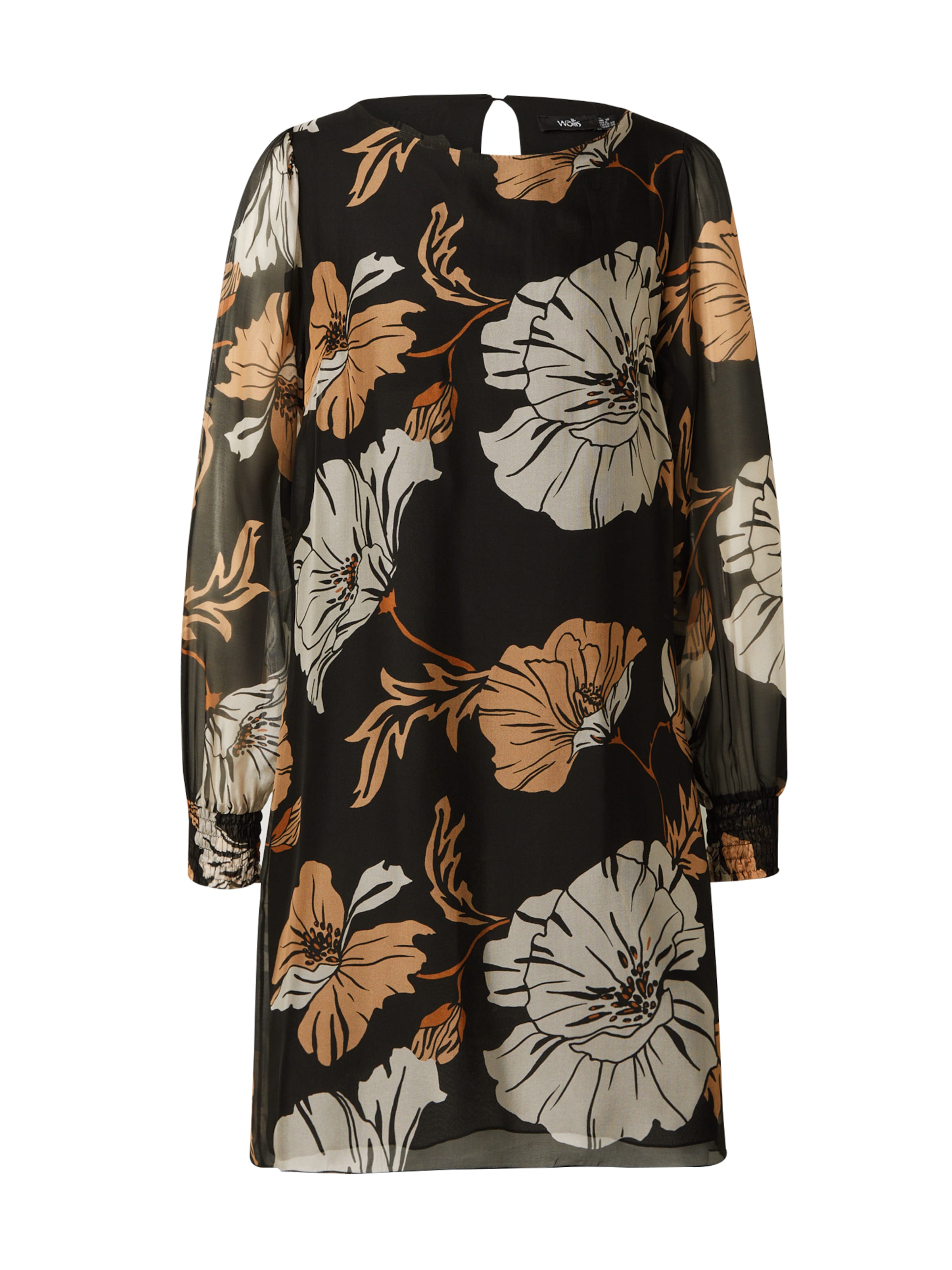 Wallis Obleka | črna barva: sprednja stran