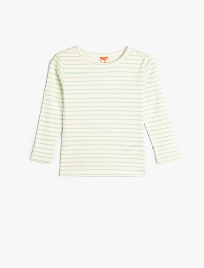 Koton Shirt in Pastel green / White, Item view