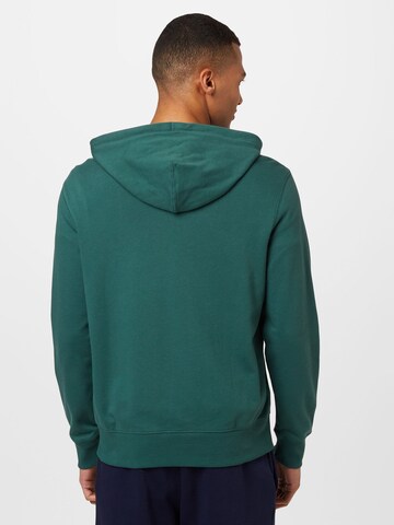 GAP Regular fit Zip-Up Hoodie in Green