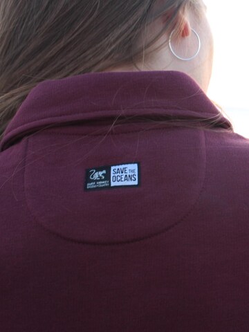 Sweat-shirt Surf Monkey en rouge