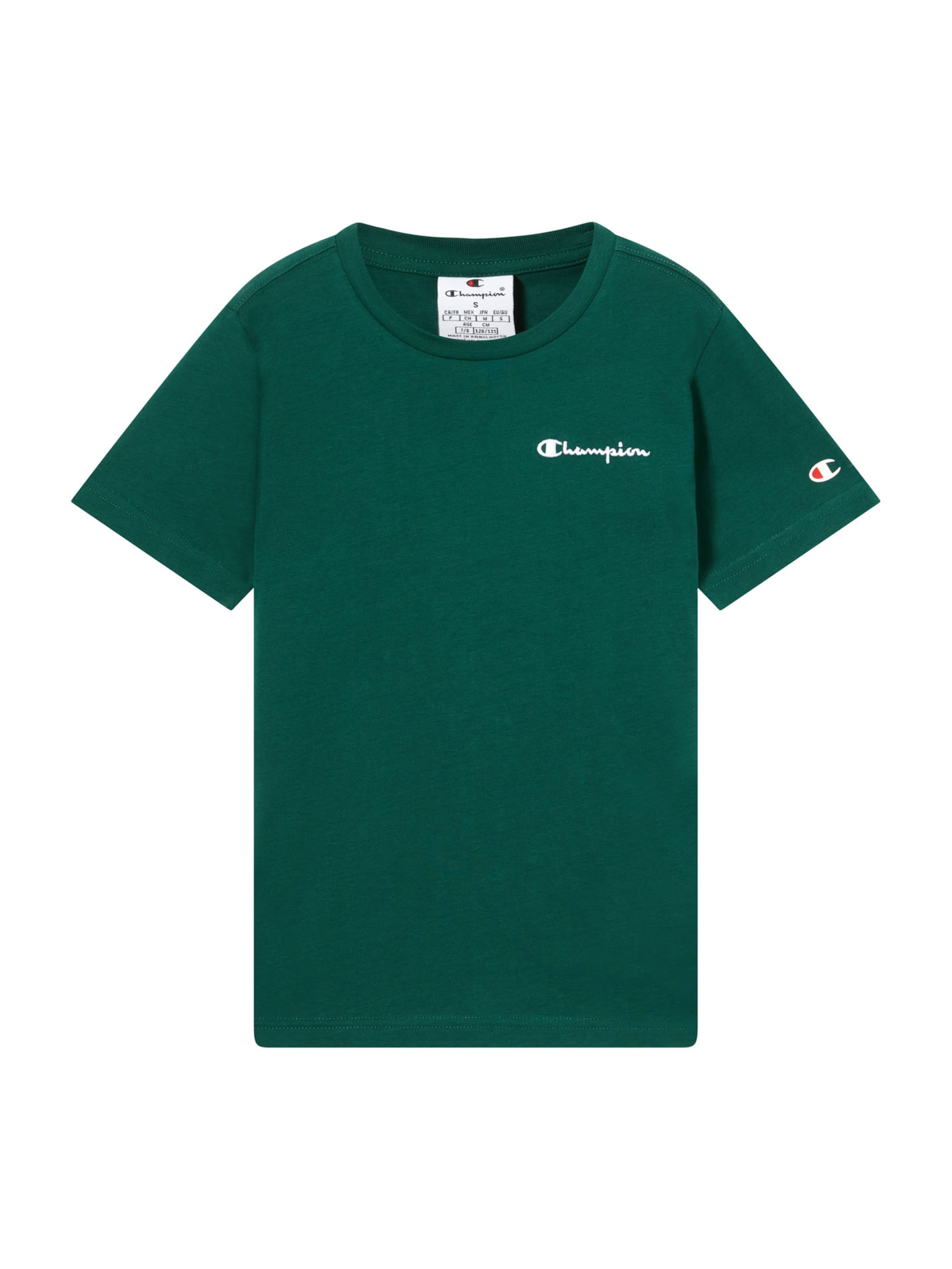 Champion Authentic Athletic Apparel Shirt in Dark green / White, Item view