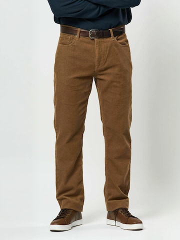 MCS Regular Broek ' MCErik ' in Bruin: voorkant