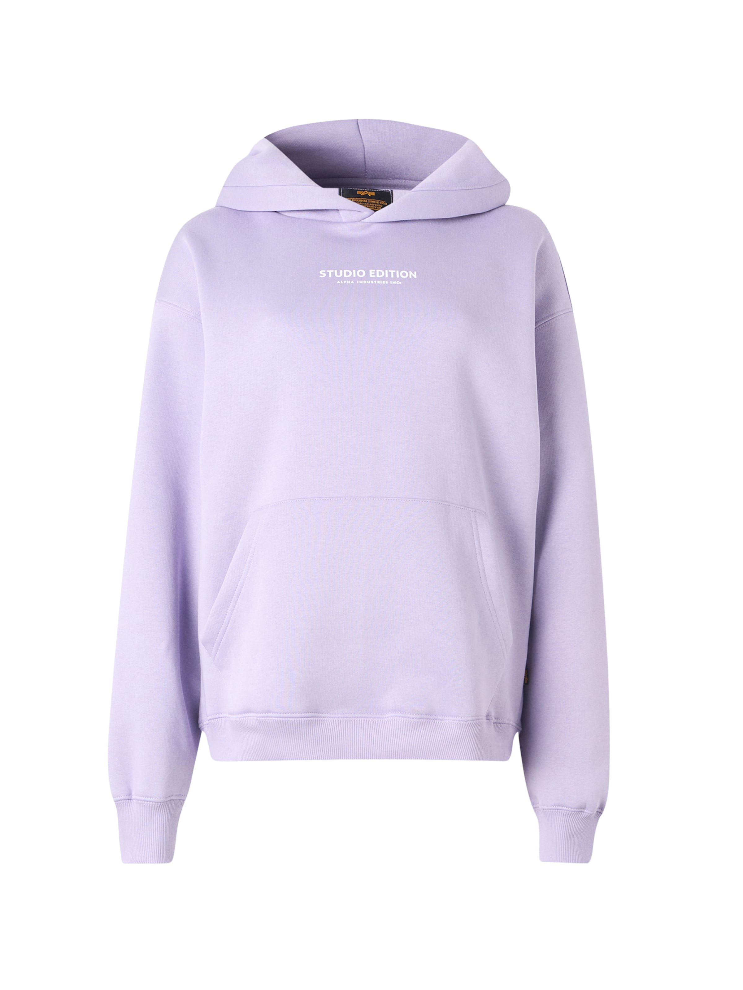 ALPHA INDUSTRIES - Sudadera en lila: frente