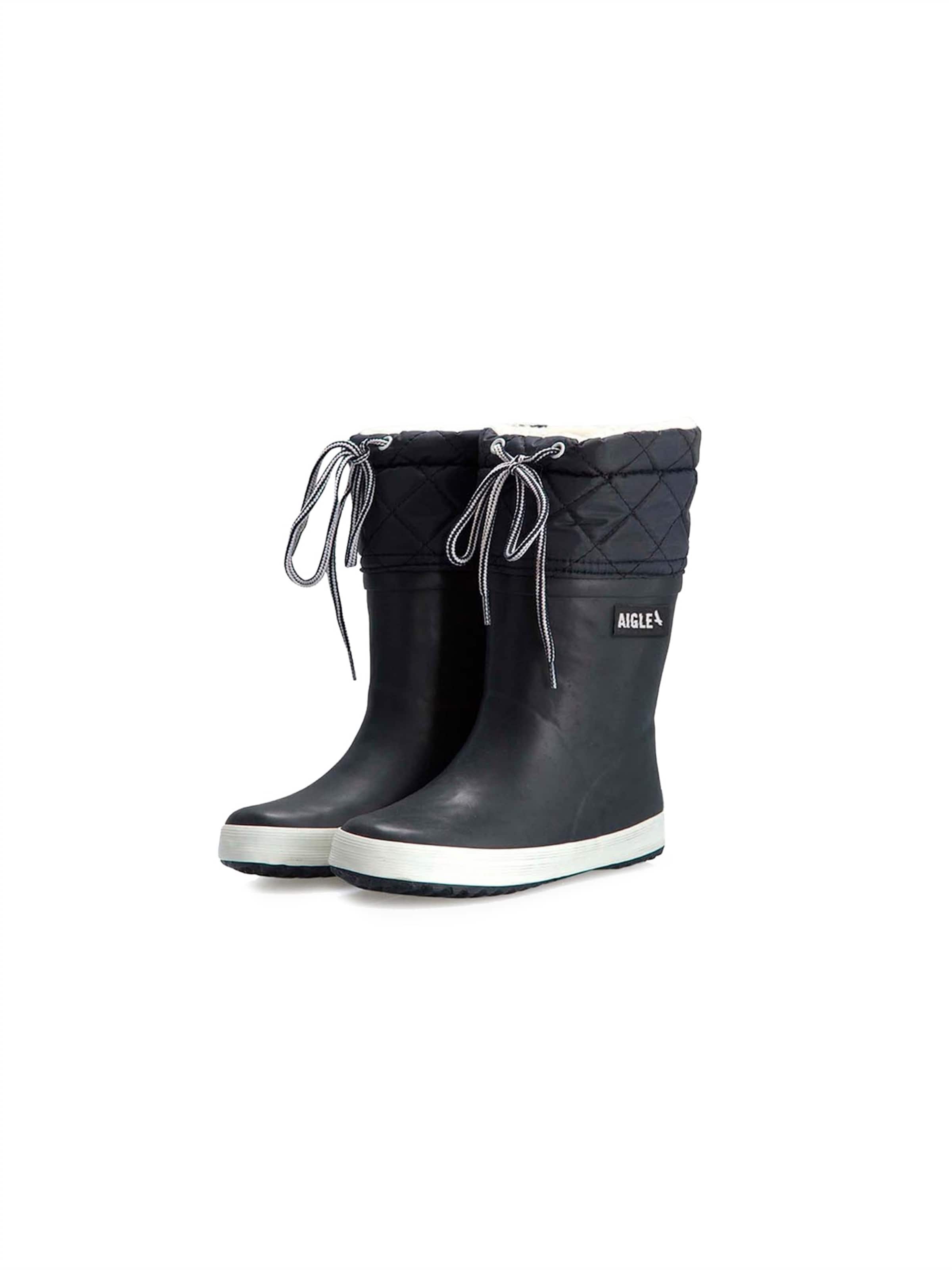 AIGLE Regenlaarzen in Blauw: voorkant